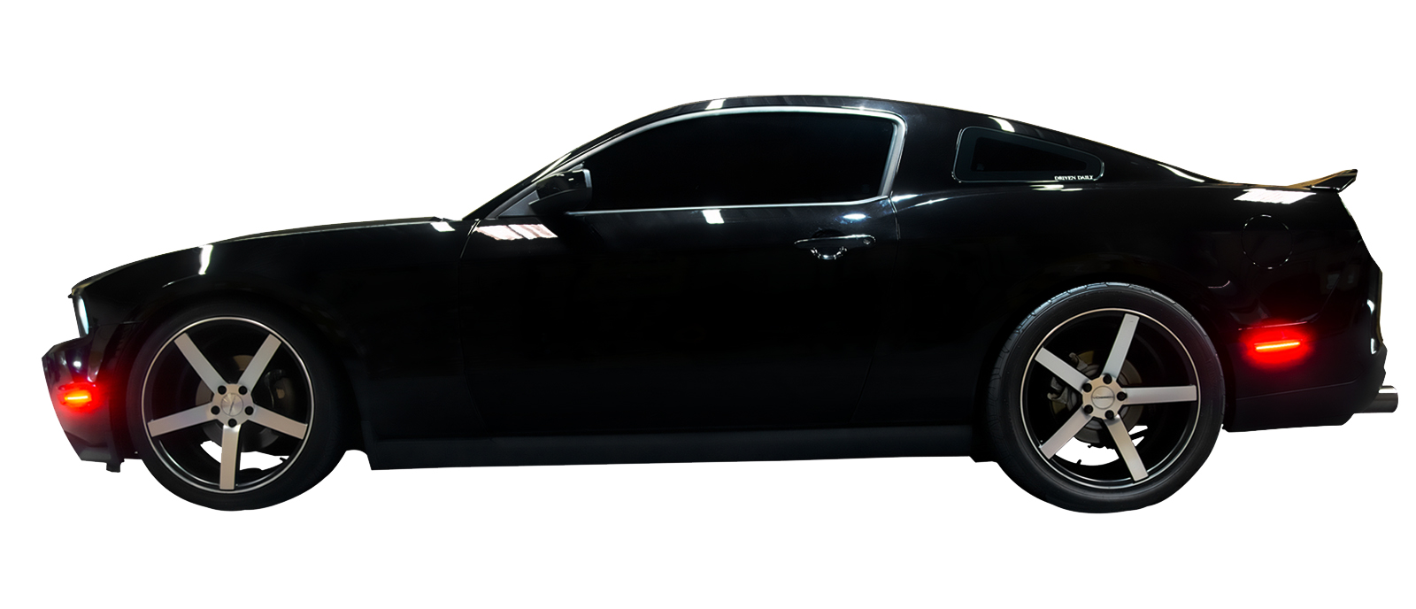9700-020 - 2010-2014 Ford Mustang Concept Sidemarker Set - Tinted - No Paint